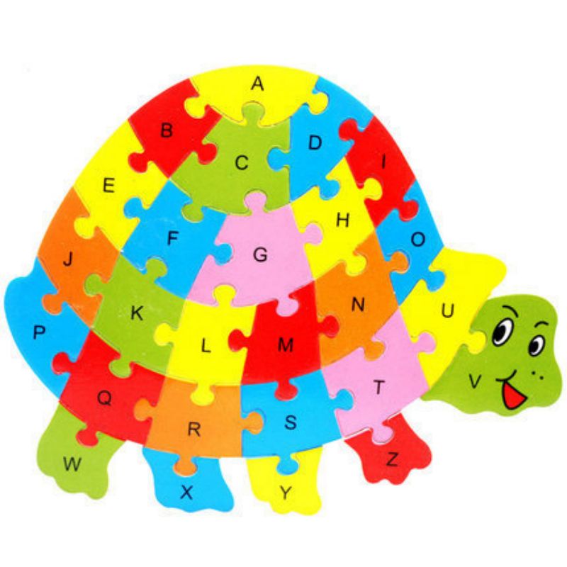 Wooden Flat Animal Puzzle