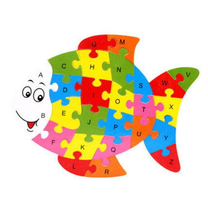 Wooden Flat Animal Puzzle